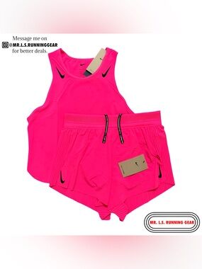 Nike AeroSwift Dri-FIT ADV Cropped Running Tank Top FN2713-645